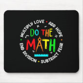 Sitive Quote Insring Slogan Love Hope Fear Do The  Muismat (Voorkant)