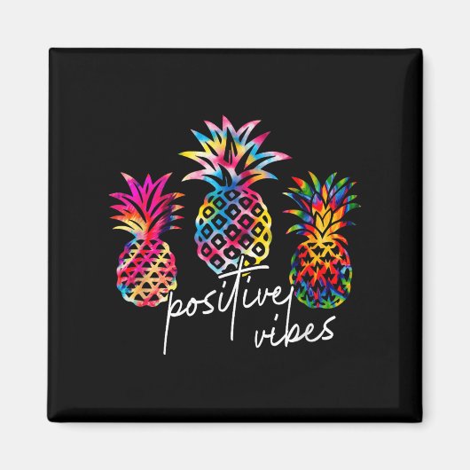 Sitive Vibe Ne Transfer Day Infertility Ivf Tie Dy Magneet (Voorkant)