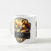 Sitka, Alaska | Antiek Koffiemok (Voorkant links)