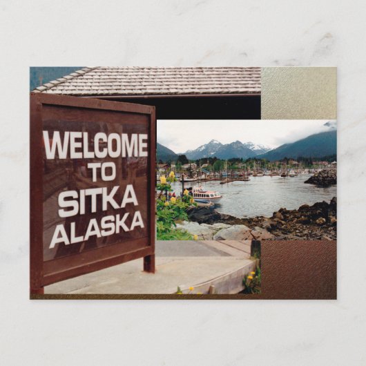 Sitka, Alaska Briefkaart (Voorkant)