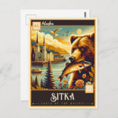 Sitka, Alaska |  Briefkaart (Voorkant / Achterkant)