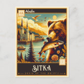 Sitka, Alaska |  Briefkaart (Voorkant)