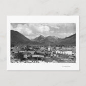 Sitka, Alaska met drie zussen op de achtergrond Briefkaart (Voorkant)