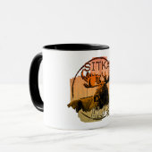 Sitka Alaska oranje elanden mok (Voorkant links)