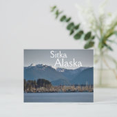 Sitka Alaska Travel Briefkaart (Staand voorkant)