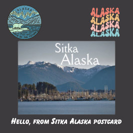Sitka Alaska Travel Briefkaart