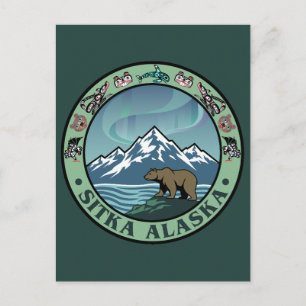 Sitka Alaska Verenigde Staten Briefkaart