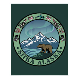 Sitka Alaska Verenigde Staten Perfect Poster