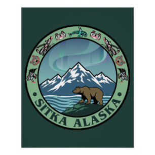 Sitka Alaska Verenigde Staten Perfect Poster