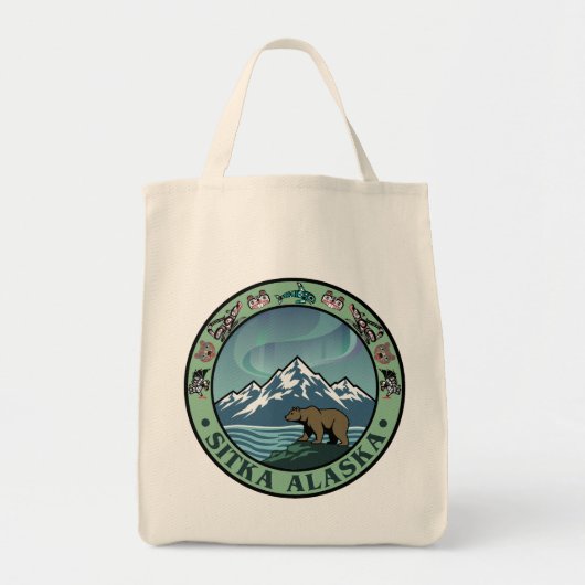 Sitka Alaska Verenigde Staten Tote Bag (Voorkant)