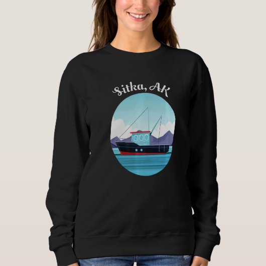 Sitka Alaska Vist bootvisser Trui (Voorkant)