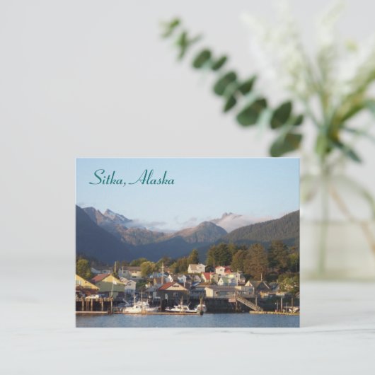 Sitka briefkaart (Staand voorkant)