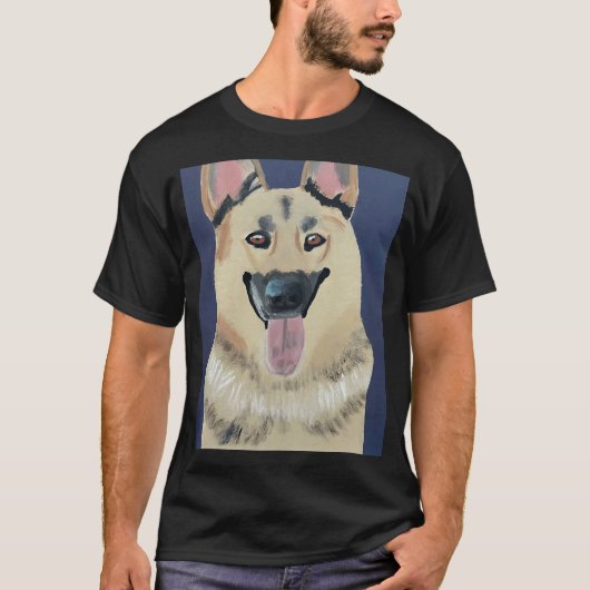 Sitka German Shepherd Long T-shirt (Voorkant)