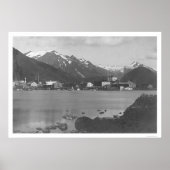 Sitka Harbour Alaska 1908 Poster (Voorkant)