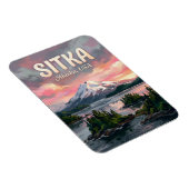 Sitka Sound Alaska Reizen Magneet (Rechterzijde)