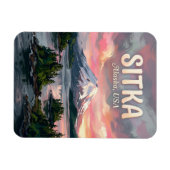 Sitka Sound Alaska Reizen Magneet (Horizontaal)