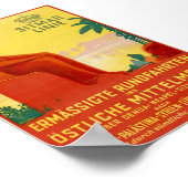 Sitmar Linie Vintage Poster jaren 1930 (Hoek)