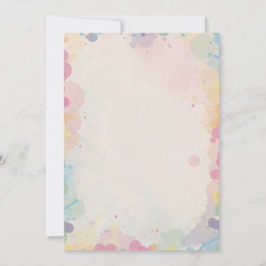 Sitp- en verfpartijuitnodiging kaart (Achterkant)