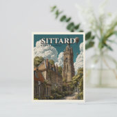 Sittard Nederland Vintage Reizen Briefkaart (Staand voorkant)
