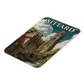 Sittard Nederland Vintage Reizen Magneet (Linkerzijde)