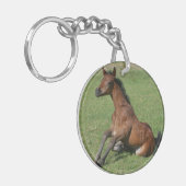 Sitting Arab Foal Sleutelhanger (Voorkant Links)