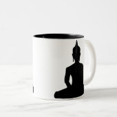 Sitting Buddha Silhouette Mok (Voorkant rechts)