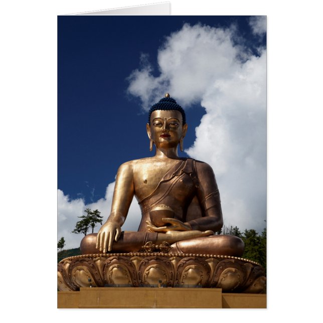 Sitting Buddha standbeeld (Voorkant)
