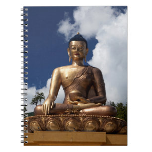 Sitting Buddha standbeeld Notitieboek
