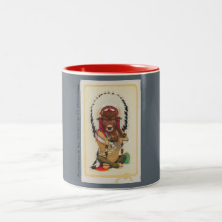 Sitting Bull 11 oz Two-Tone Mok