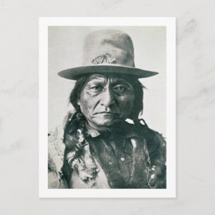 Sitting Bull (1831-1890) (foto) Briefkaart