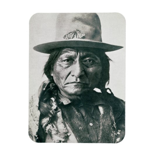 Sitting Bull (1831-1890) (foto) Magneet (Verticaal)