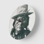 Sitting Bull (1831-1890) (foto) Ronde Klok (Hoek)