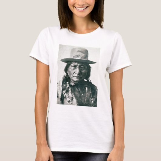 Sitting Bull (1831-1890) (foto) T-shirt (Voorkant)