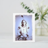 Sitting Bull Briefkaart (Staand voorkant)