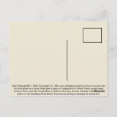 Sitting Bull Briefkaart (Achterkant)