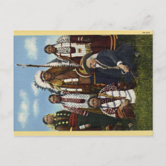 Sitting Bull & Buffalo Bill Briefkaart