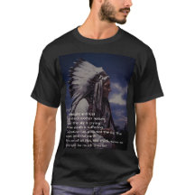 Sitting Bull Donker T-shirt
