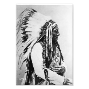 Sitting Bull, een Hunkpapa Sioux Foto Afdruk
