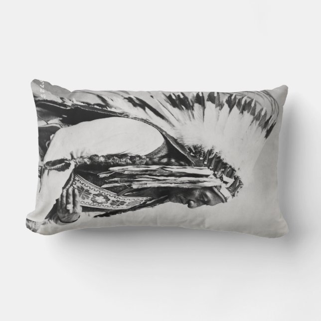 Sitting Bull, een Hunkpapa Sioux Kussen (Voorkant)