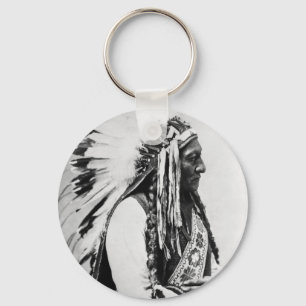 Sitting Bull, een Hunkpapa Sioux Sleutelhanger