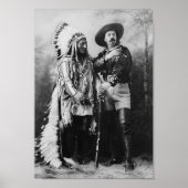 Sitting Bull en Buffalo Bill - 1897 Poster (Voorkant)