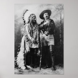 Sitting Bull en Buffalo Bill - 1897 Poster
