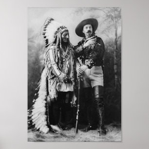 Sitting Bull en Buffalo Bill - 1897 Poster