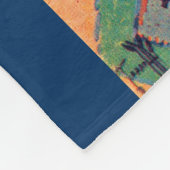 Sitting Bull Fleece Deken (Hoek)