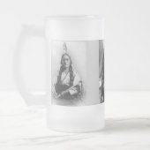 Sitting Bull, Hollow Horn Beer en Geronimo Matglas Bierpul (Links)