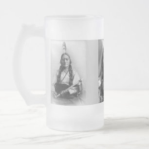 Sitting Bull, Hollow Horn Beer en Geronimo Matglas Bierpul