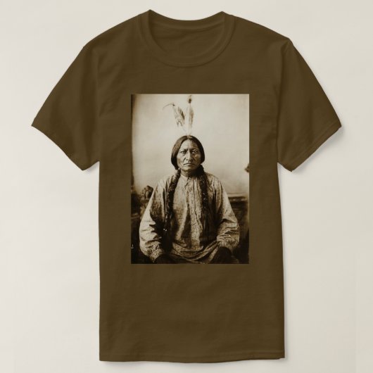 Sitting Bull Hunkpapa Lakota T-shirt (Design voorkant)