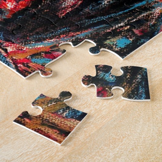 Sitting Bull in kleur Legpuzzel (Zijkant)