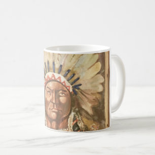 Sitting Bull Indian Chief Koffiemok