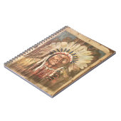 Sitting Bull Indian Chief Notitieboek (Linkerzijde)